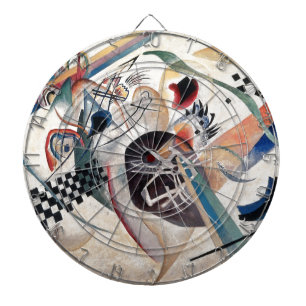 Kandinsky Composition Abstract Dartboard