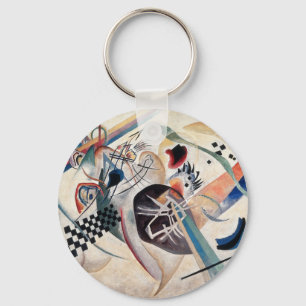 Kandinsky Composition Abstract Key Ring
