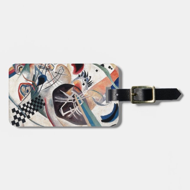 Kandinsky Composition Abstract Luggage Tag (Front Horizontal)