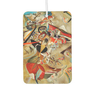 Kandinsky Composition Abstract Painting Car Air Freshener