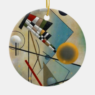 Kandinsky Composition Abstract Painting Ceramic Ornament