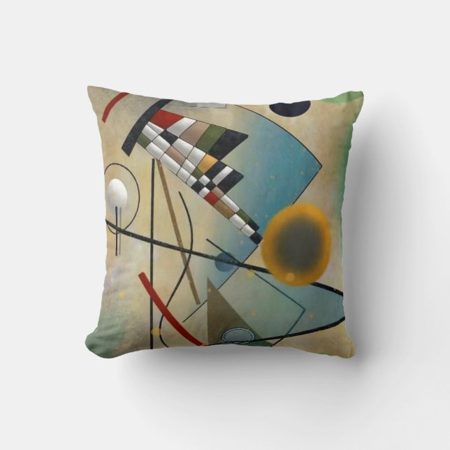 Kandinsky Composition Abstract Painting Cushion (Front)