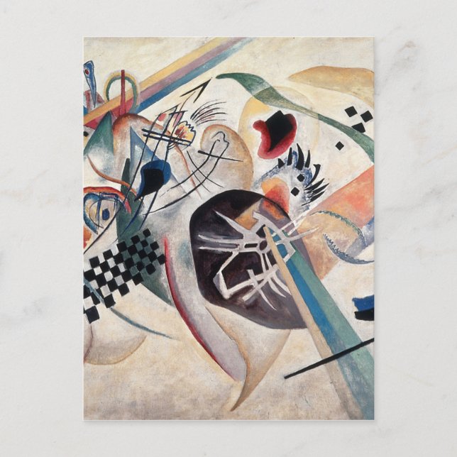 Kandinsky Composition Abstract Postcard (Front)