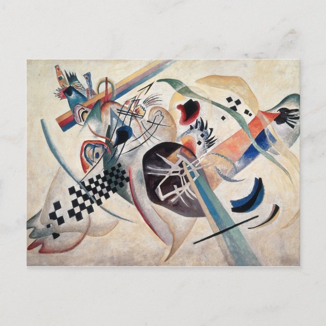 Kandinsky Composition Abstract Postcard (Front)