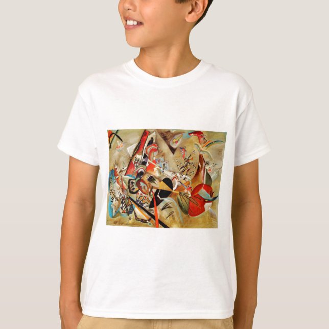 Kandinsky Composition Abstract T-Shirt (Front)
