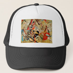 Kandinsky Composition Abstract Trucker Hat