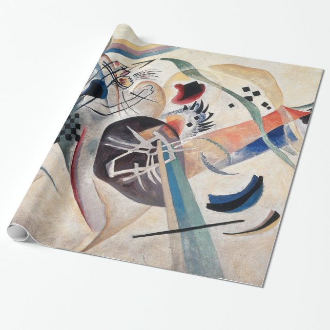 Kandinsky Composition Abstract Wrapping Paper (Unrolled)