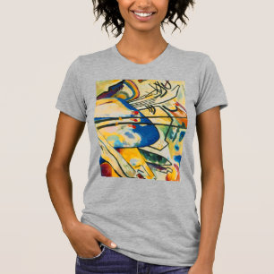 Kandinsky Composition IV Abstract Art Heather Grey T-Shirt