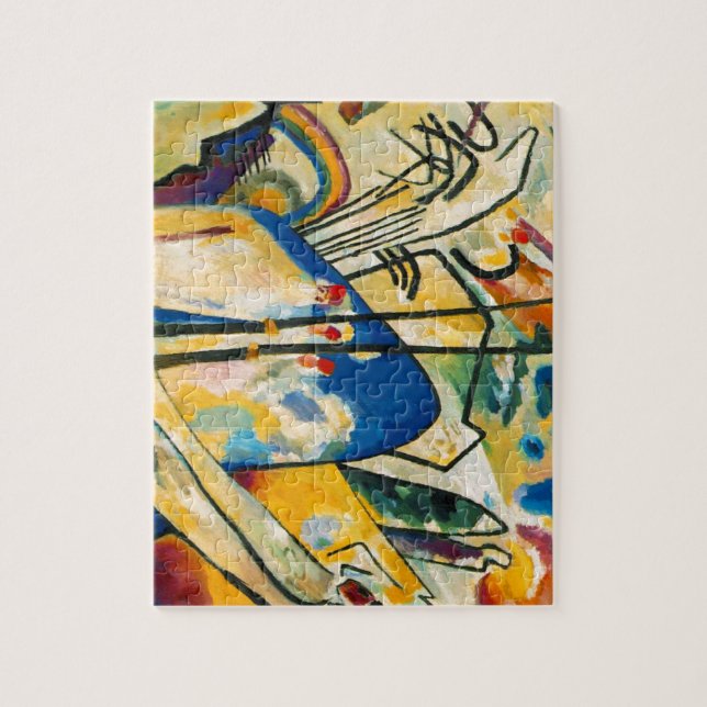 Kandinsky Composition IV Abstract Artwork Modern Jigsaw Puzzle (Vertical)