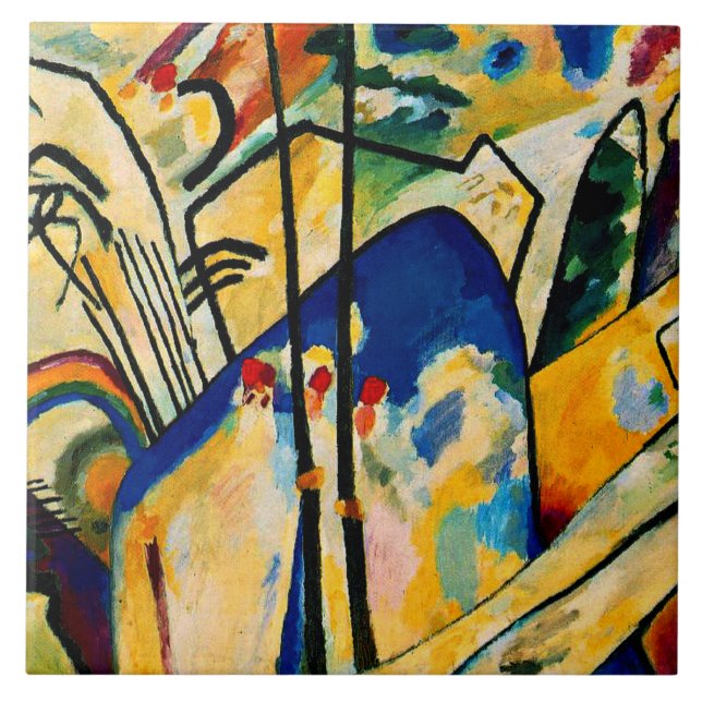 Kandinsky - Composition IV Ceramic Tile (Front)