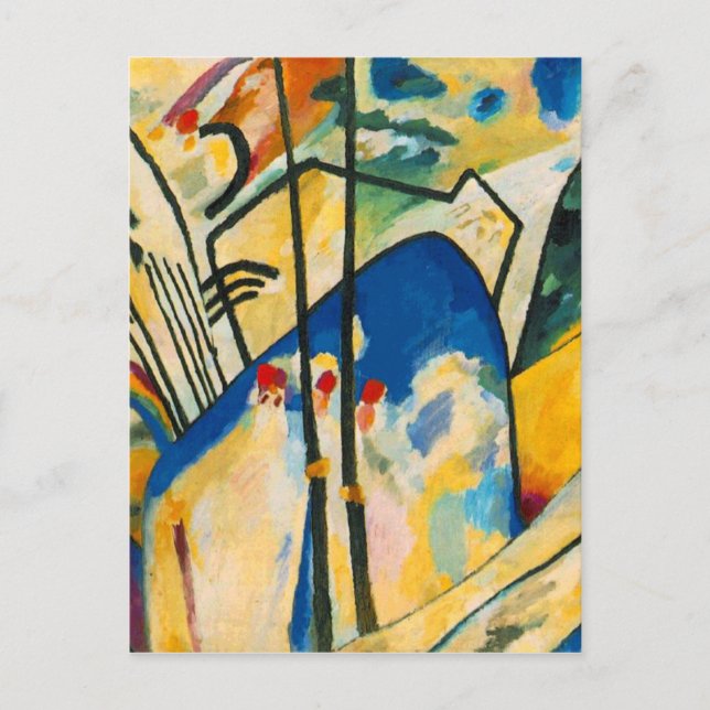 Kandinsky Composition IV Postcard (Front)