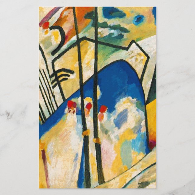 Kandinsky Composition IV Stationery (Front)
