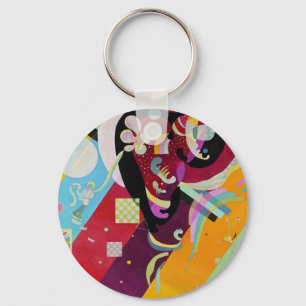 Kandinsky Composition IX Key Chain