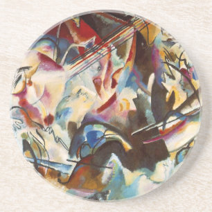 Kandinsky Composition VI Abstract Painting Coaster