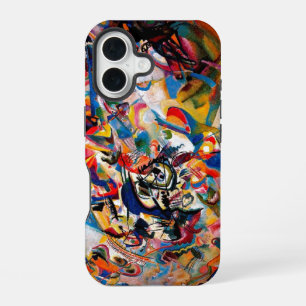 Kandinsky Composition VII Abstract Painting iPhone 16 Case