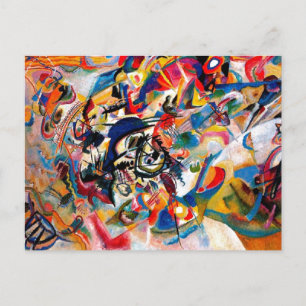 Kandinsky Composition VII Abstract Painting Postcard
