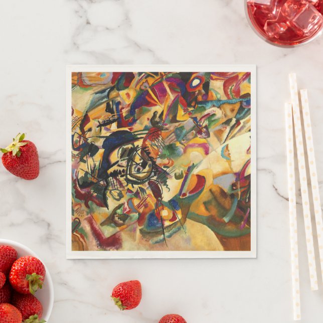 Kandinsky - Composition VII Napkin (Insitu)