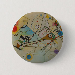 Kandinsky Composition VIII 6 Cm Round Badge