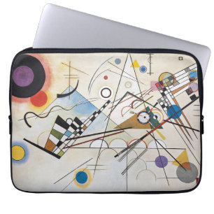 Kandinsky Composition VIII Abstract Art Laptop Sleeve
