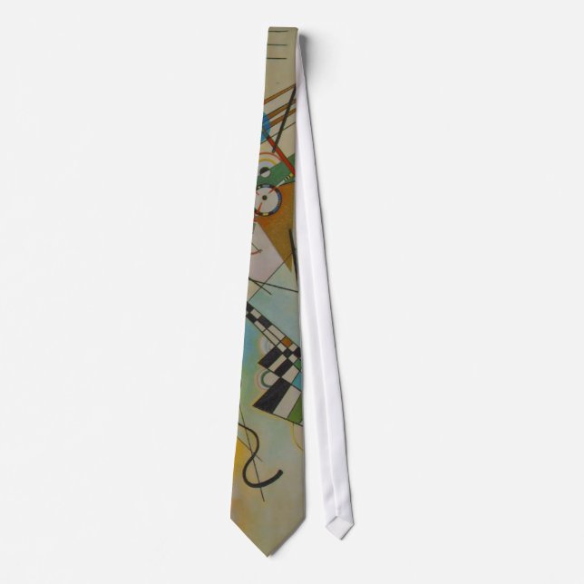 Kandinsky Composition VIII Abstract Painting Tie (Front)