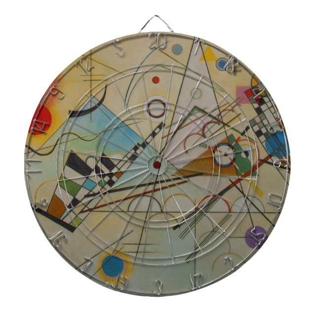 Kandinsky Composition VIII Dartboard (Front)
