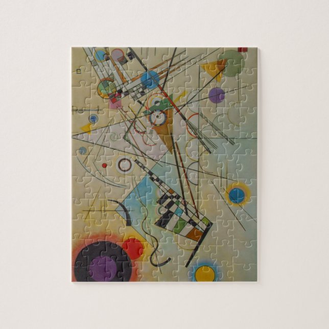 Kandinsky Composition VIII Jigsaw Puzzle (Vertical)