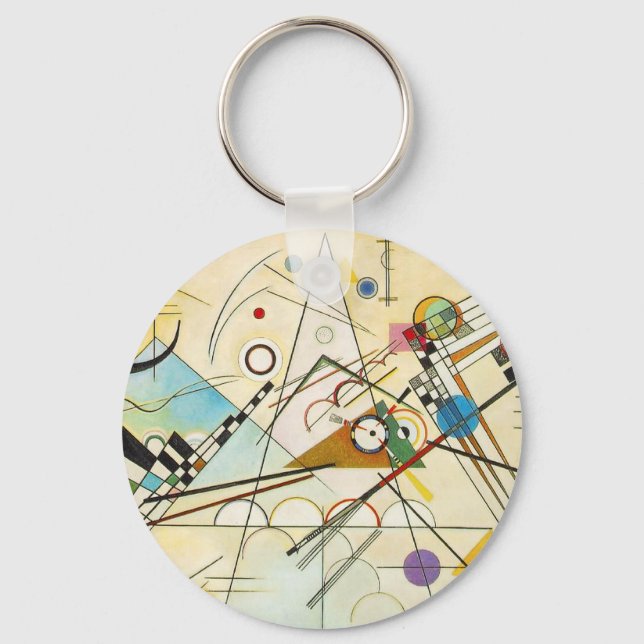 Kandinsky Composition VIII Key Chain (Front)