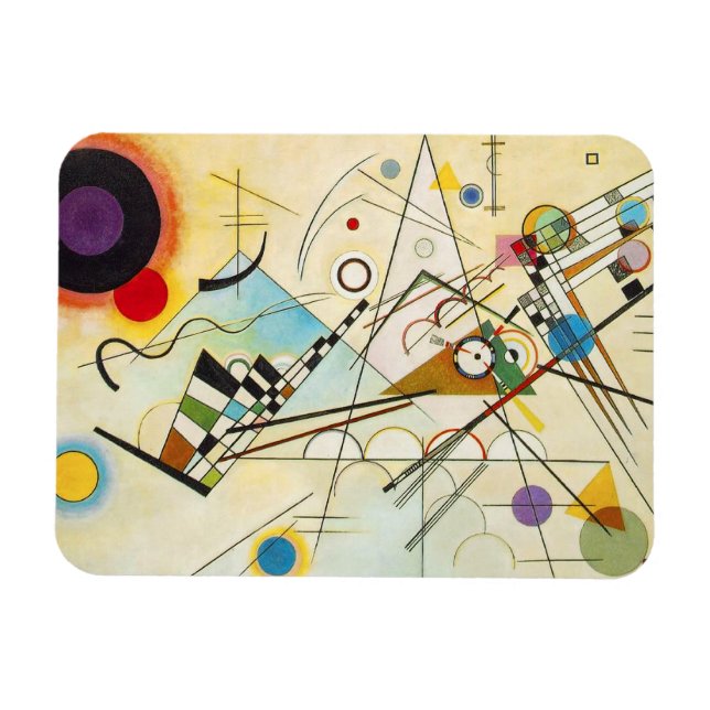 Kandinsky Composition VIII Magnet (Horizontal)