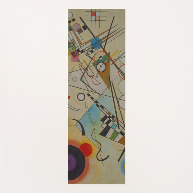 Kandinsky Composition VIII Painting Yoga Mat (Front)
