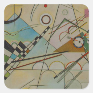 Kandinsky Composition VIII Square Sticker