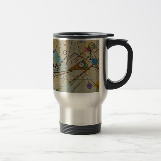 Kandinsky Composition VIII Travel Mug (Right)