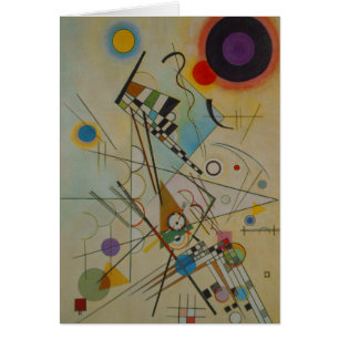 Kandinsky Compositon 8 Abstract Art Painting Card