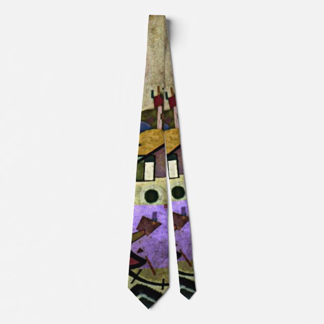 Kandinsky - Contrasting Sounds Tie (Front)
