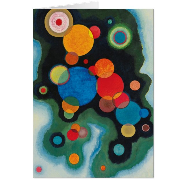 Kandinsky Deepened Impulse Abstract Oil on Canvas (Front)