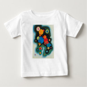 Kandinsky Deepened Impulse Abstract Oil on Canvas Baby T-Shirt