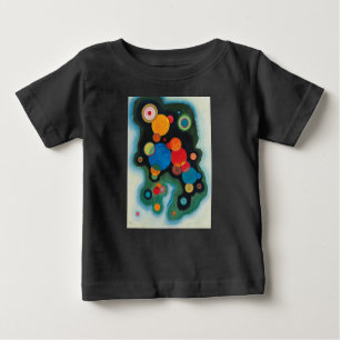Kandinsky Deepened Impulse Abstract Oil on Canvas Baby T-Shirt