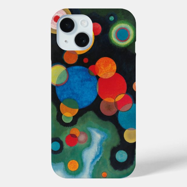 Kandinsky Deepened Impulse Abstract Oil on Canvas Case-Mate iPhone Case (Back)