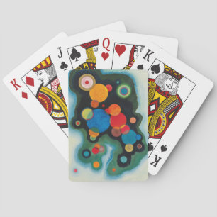 Kandinsky Deepened Impulse Abstract Oil on Canvas Playing Cards