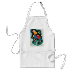 Kandinsky Deepened Impulse Abstract Oil on Canvas Standard Apron
