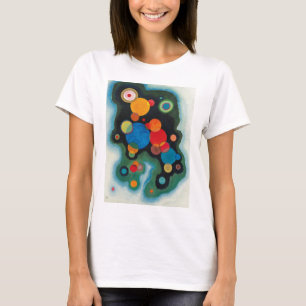 Kandinsky Deepened Impulse Abstract Oil on Canvas T-Shirt