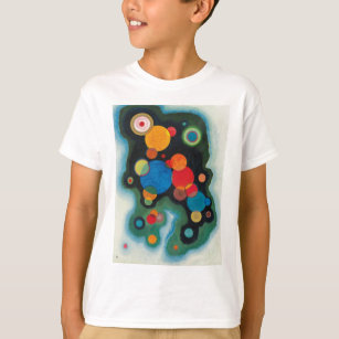 Kandinsky Deepened Impulse Abstract Oil on Canvas T-Shirt