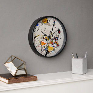Kandinsky - Delicate tension Clock