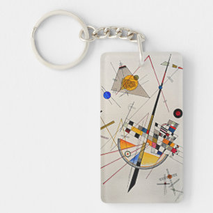 Kandinsky - Delicate Tension Key Ring