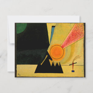 Kandinsky - Development, abstract art, Card