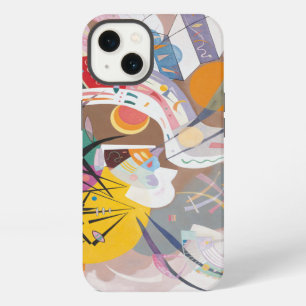 Kandinsky Dominant Curve Abstract Painting iPhone Case