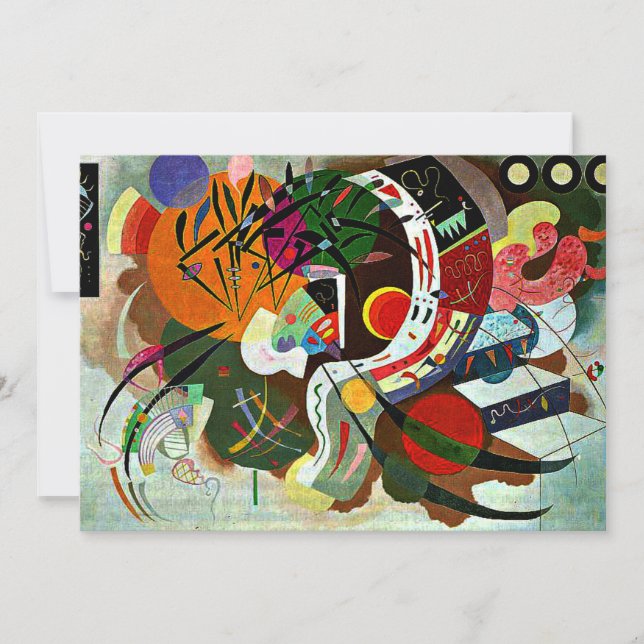 Kandinsky - Dominant Curve Card (Front)