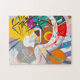 Kandinsky Dominant Curve Puzzle