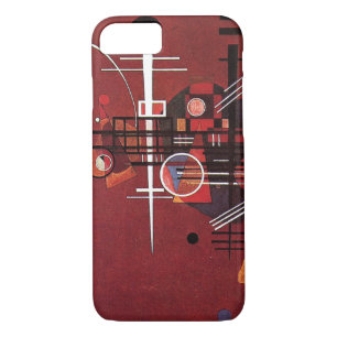 Kandinsky - Dull Red, abstract art iPhone 8/7 Case
