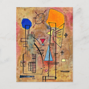 Kandinsky - Eins Zwei,  Postcard