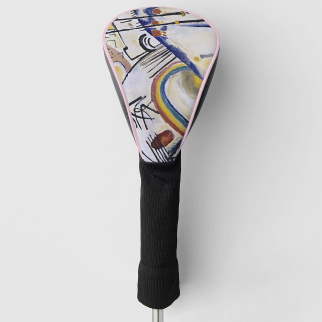 Kandinsky Expressionist Absract Painting Cossacks Golf Head Cover (Front)